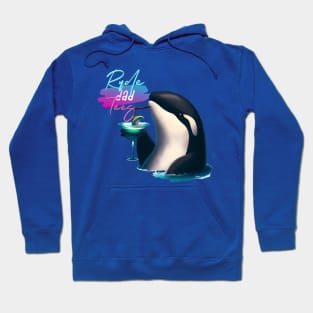 Rude Dad Orca Keeping It Cool Hoodie